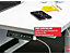 Schreibtisch elektrisch höhenverstellbar Josi | BxT 1200 x 800 mm | Gestell Weiß | Platin | Novigami